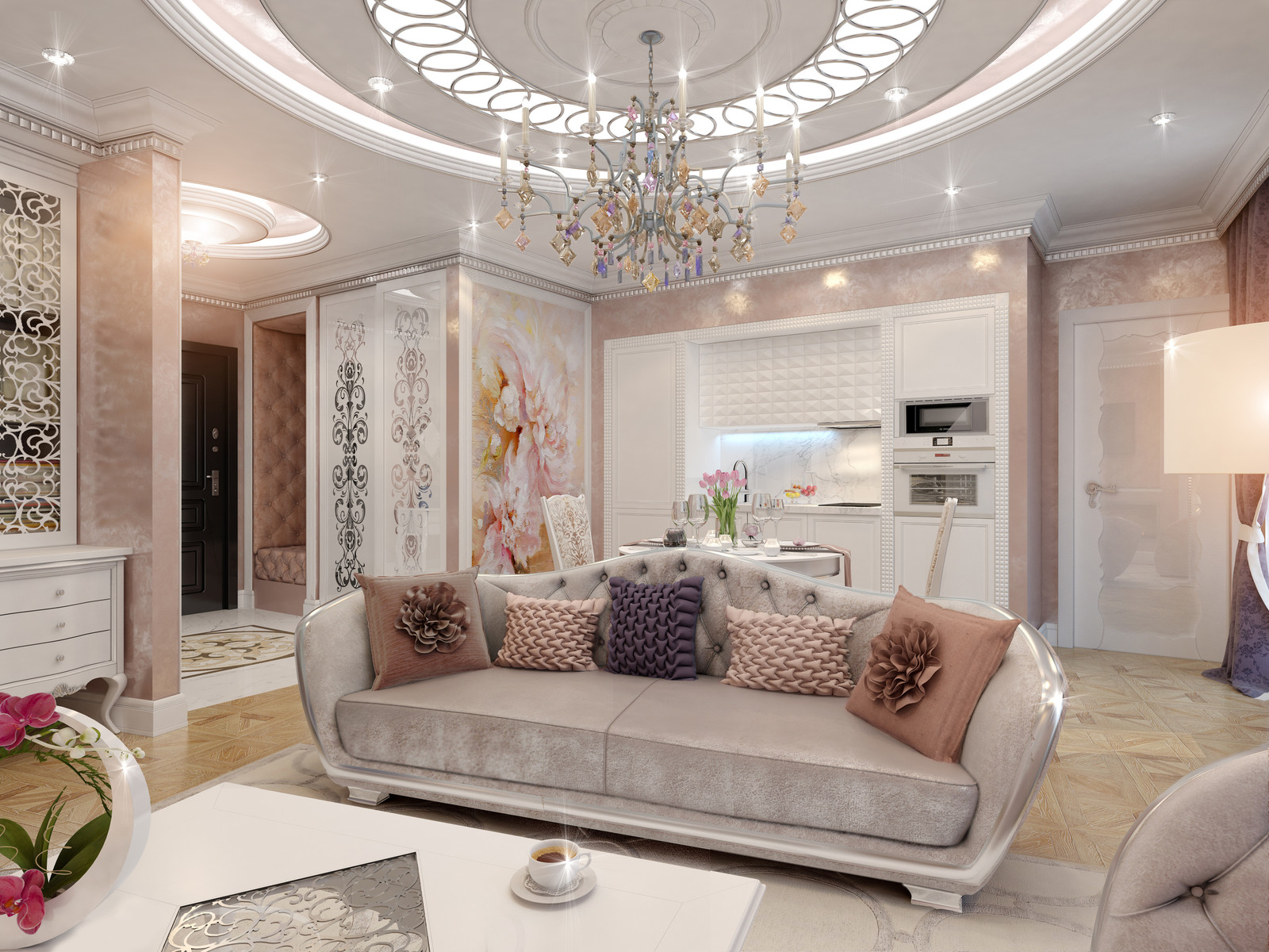 Обложка проекта: Дизайн проект ЖК " Riverside"