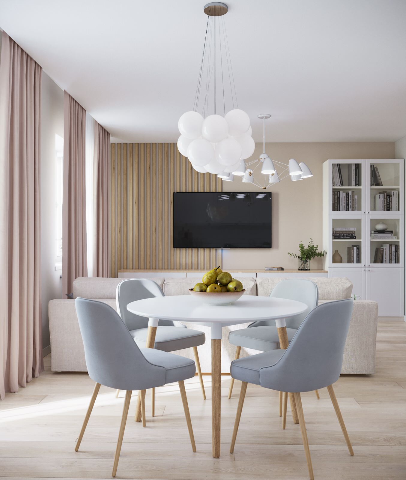 Гостиная-кухня