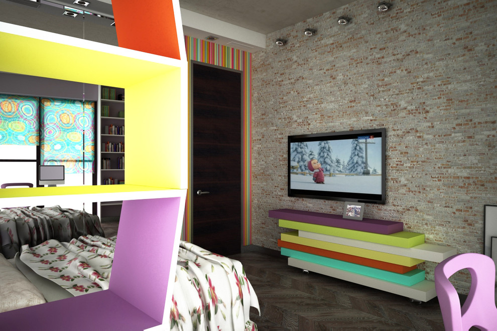 Жизнерадостный и волшебный лофт в Олимпийской деревне Новогорск