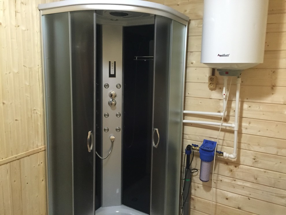 Баня из бруса "Азбука В" проект Московская область