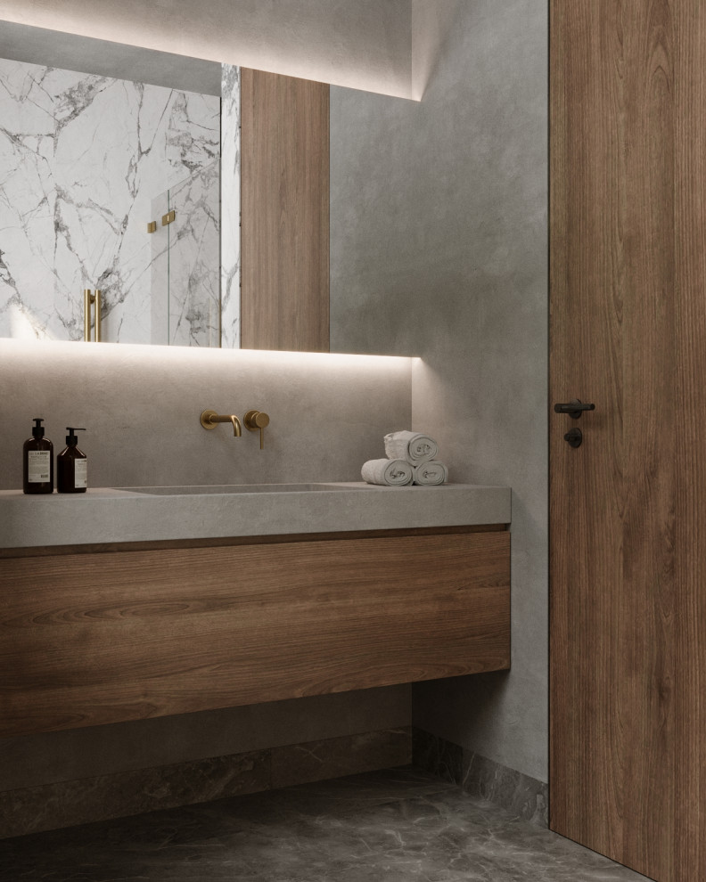 Обложка проекта: Дизайн-проект санузла