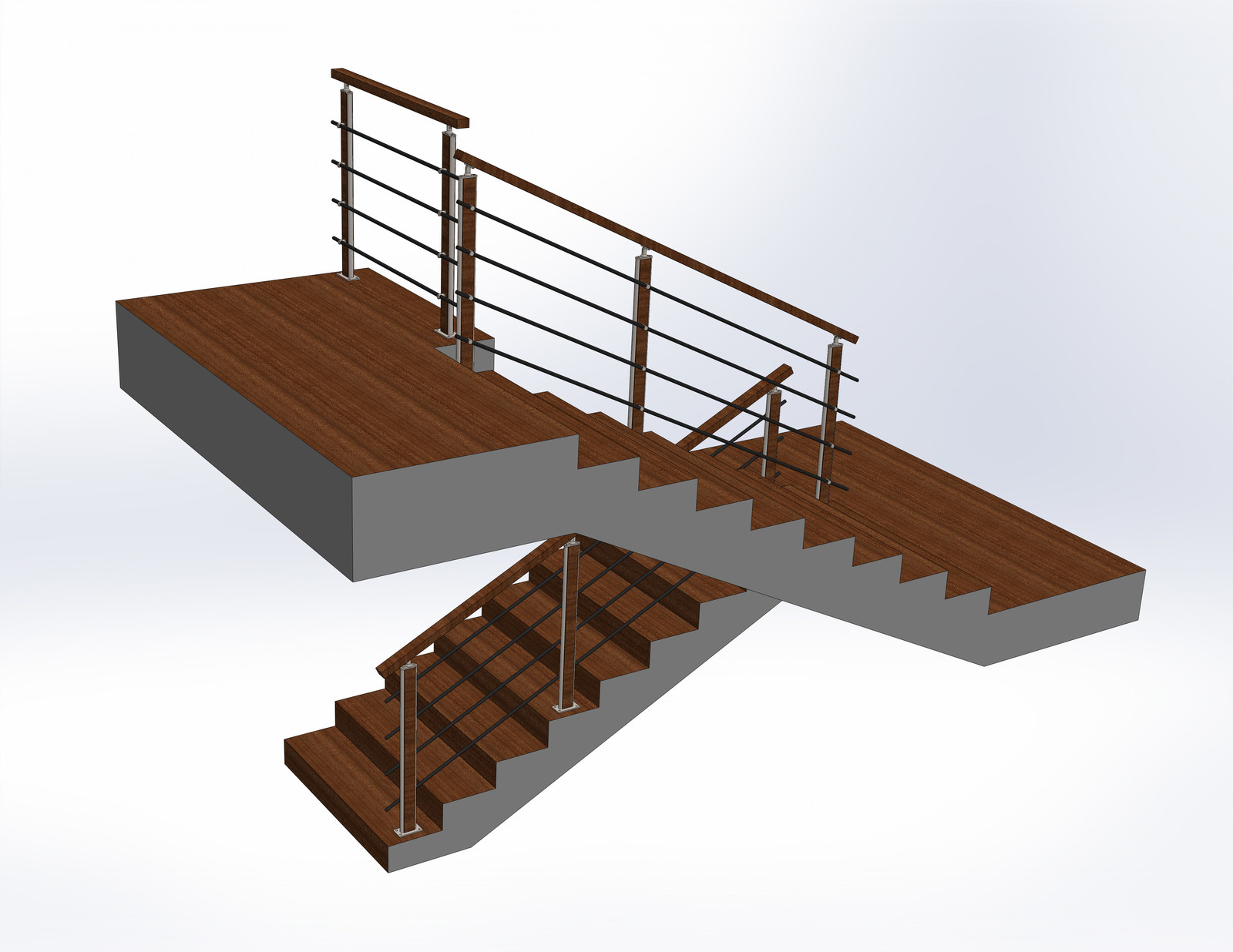 Визуализация лестницы