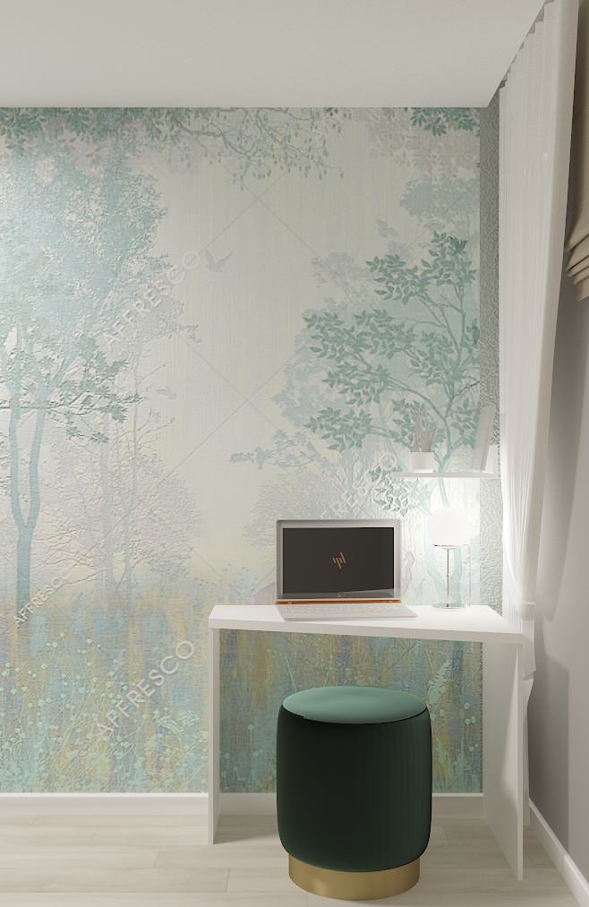 Светлый интерьер для семьи из 3-х человек