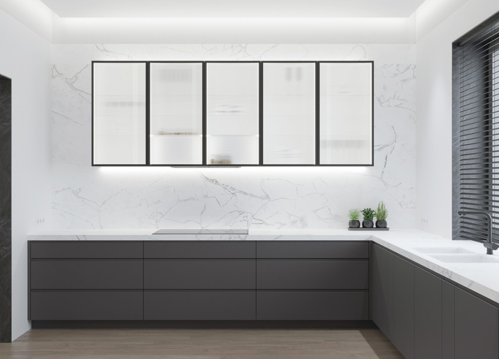 Y-house. Дизайн интерьера двухэтажного дома.