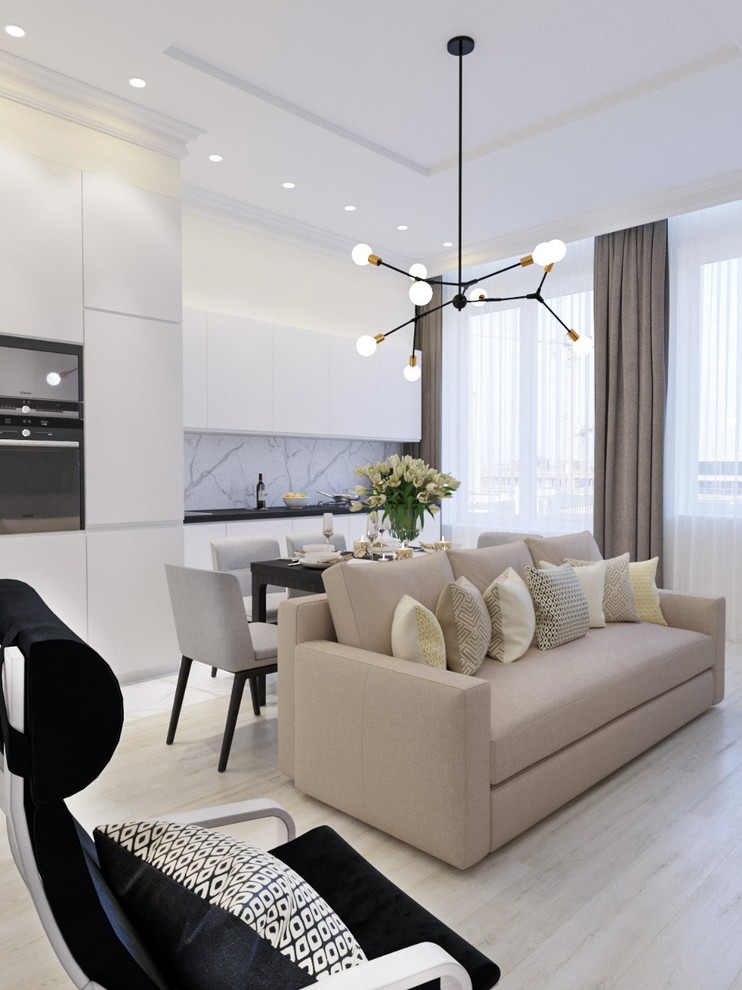 Монохромная кухня