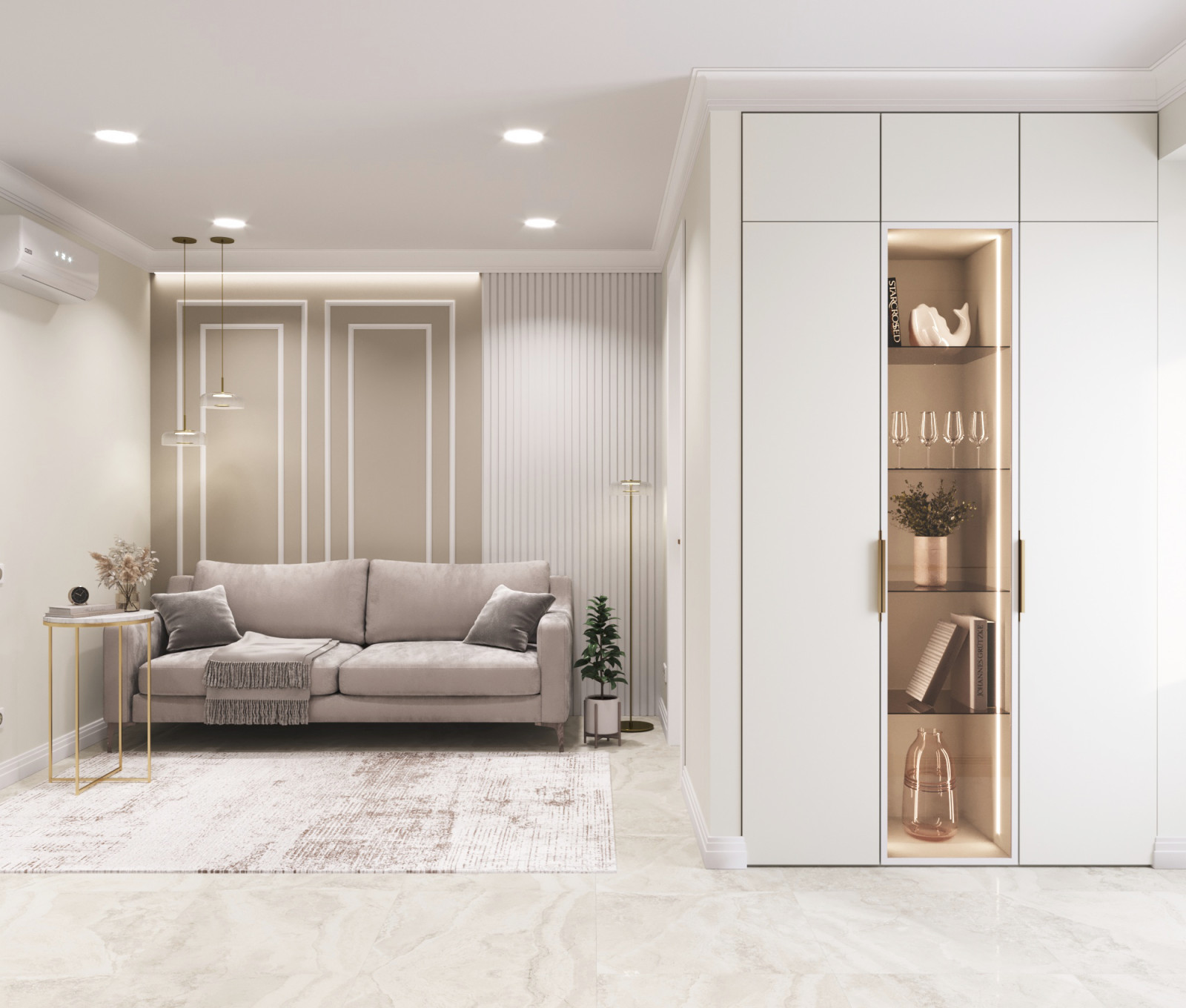 Монохромная однушка