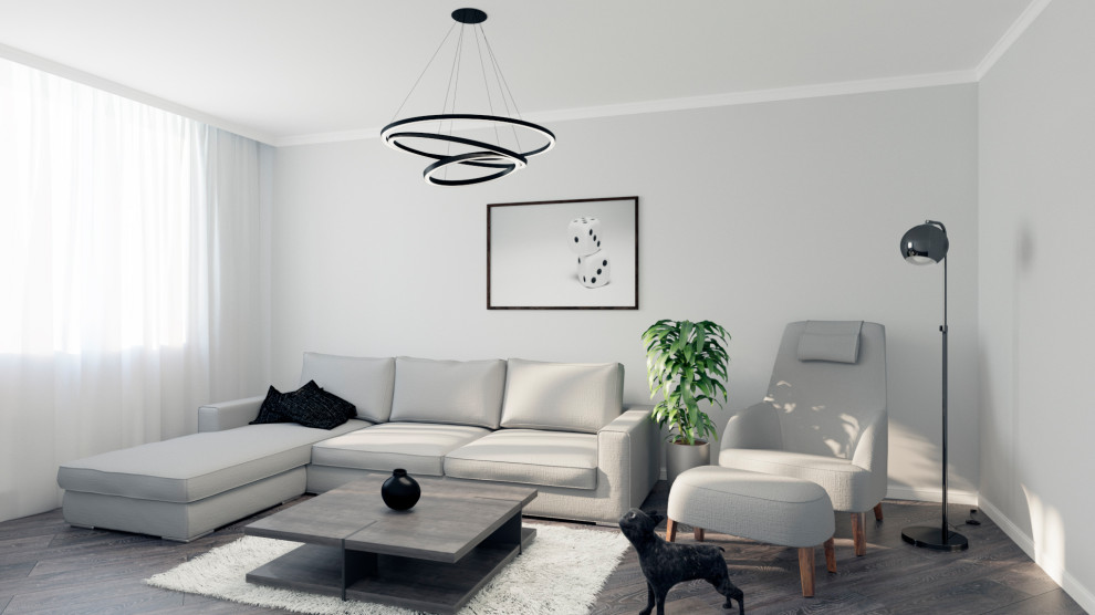 Дизайн комнаты в 3-х стилях