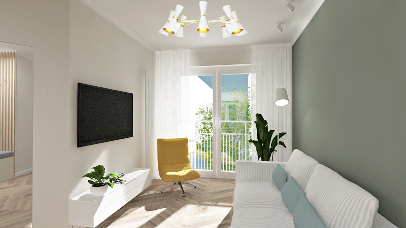 Дизайн-проект трехкомнатной квартиры г. Москва