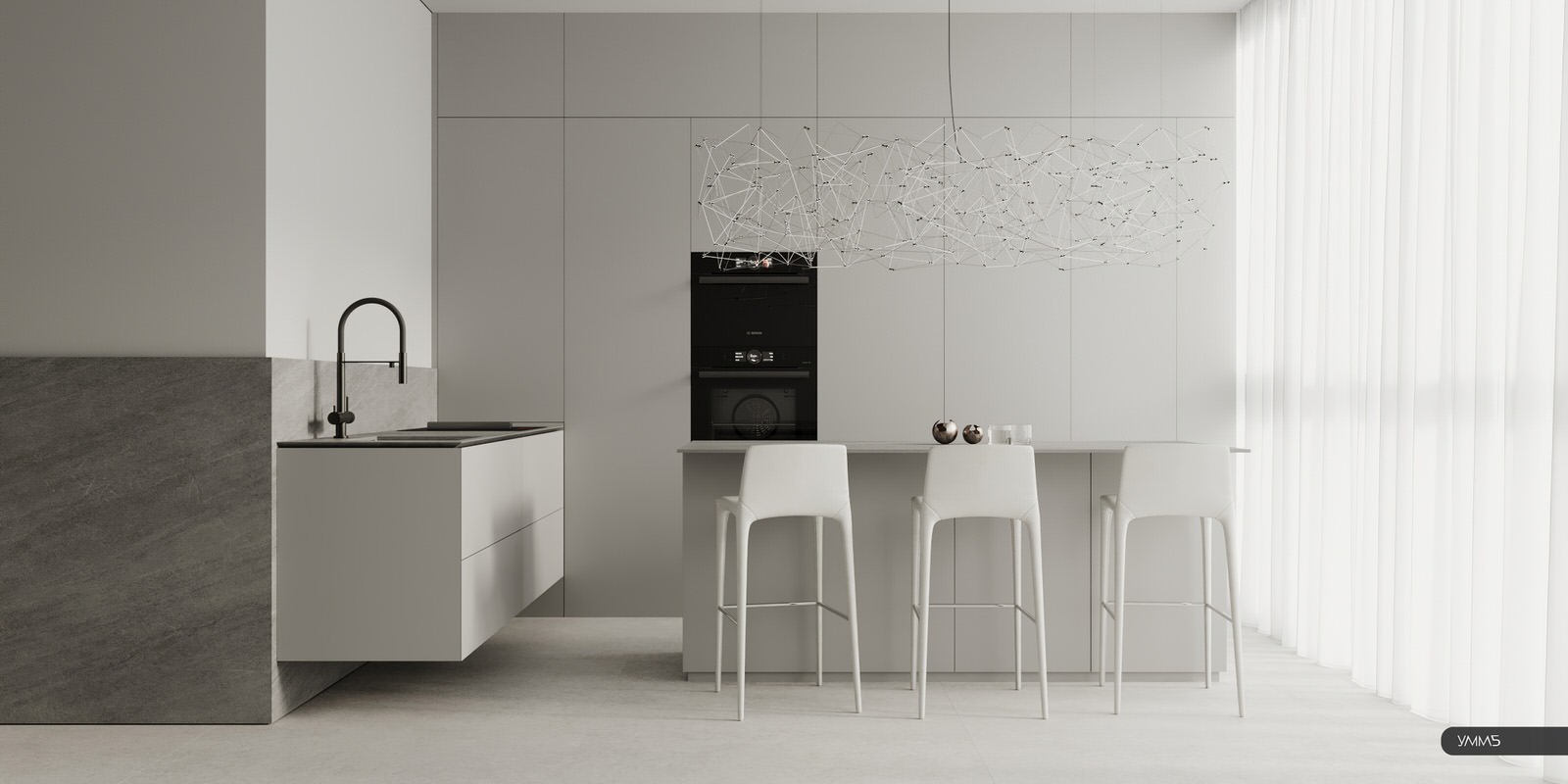 2322 М | Проект квартиры 104,8 м2 в ЖК на Дмитрия Донского, г. Калининград