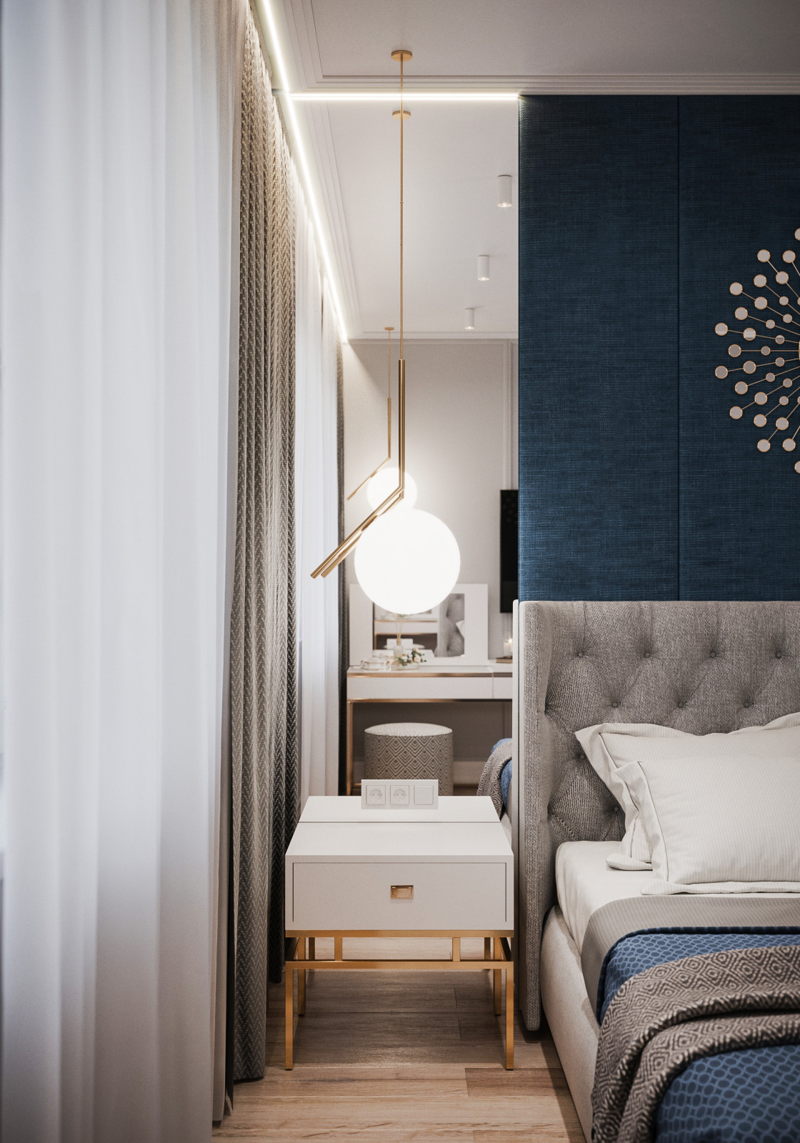 Apartamento de tres pisos