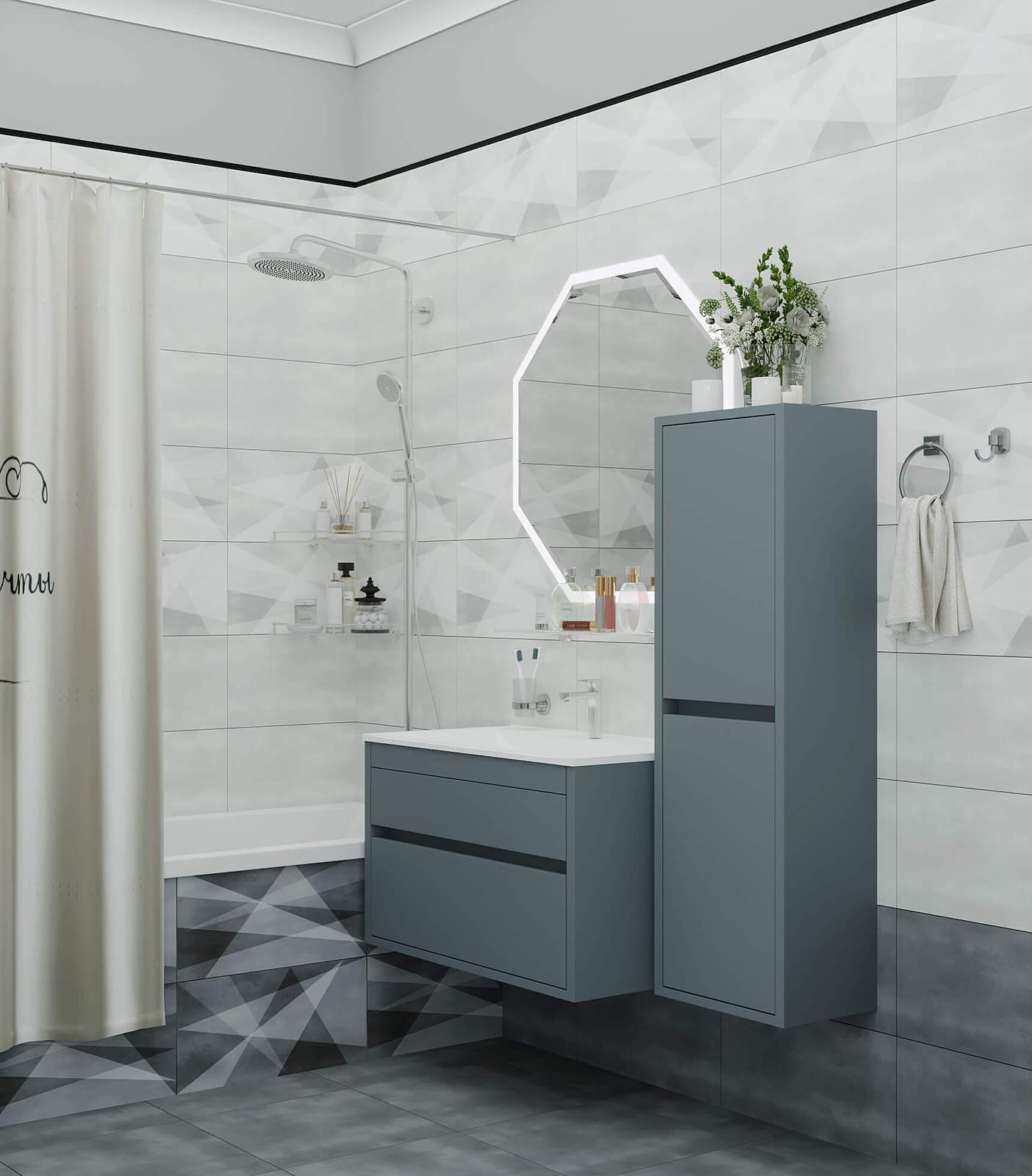 Дизайн двухкомнатной квартиры в современном стиле