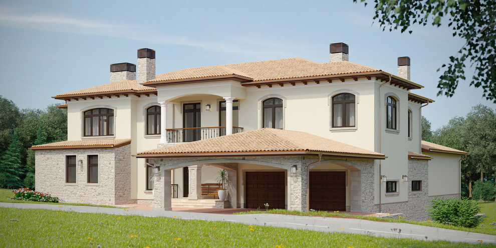 Вилла в средиземноморском стиле