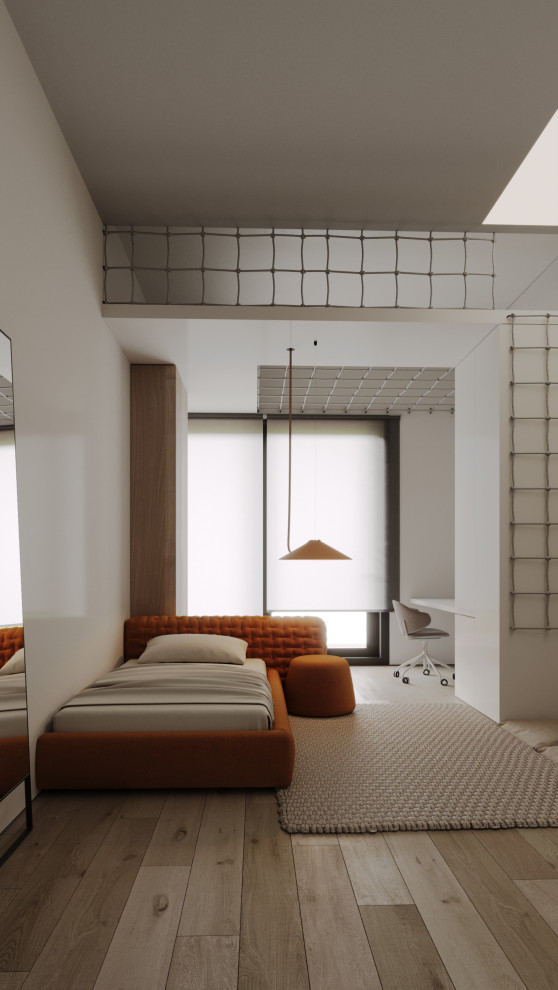 Дизайн детской из проекта загородного дома The CUBE