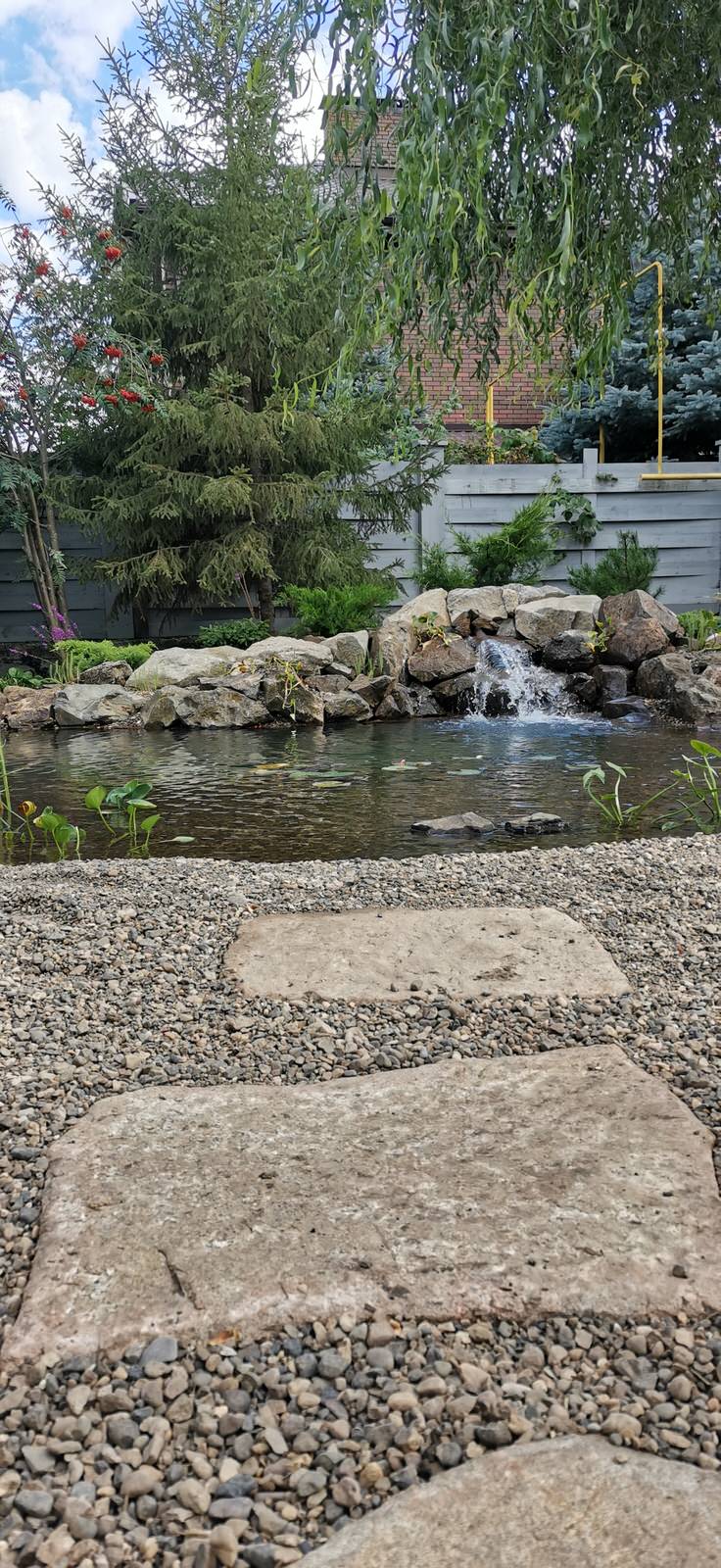 Декоративный пруд