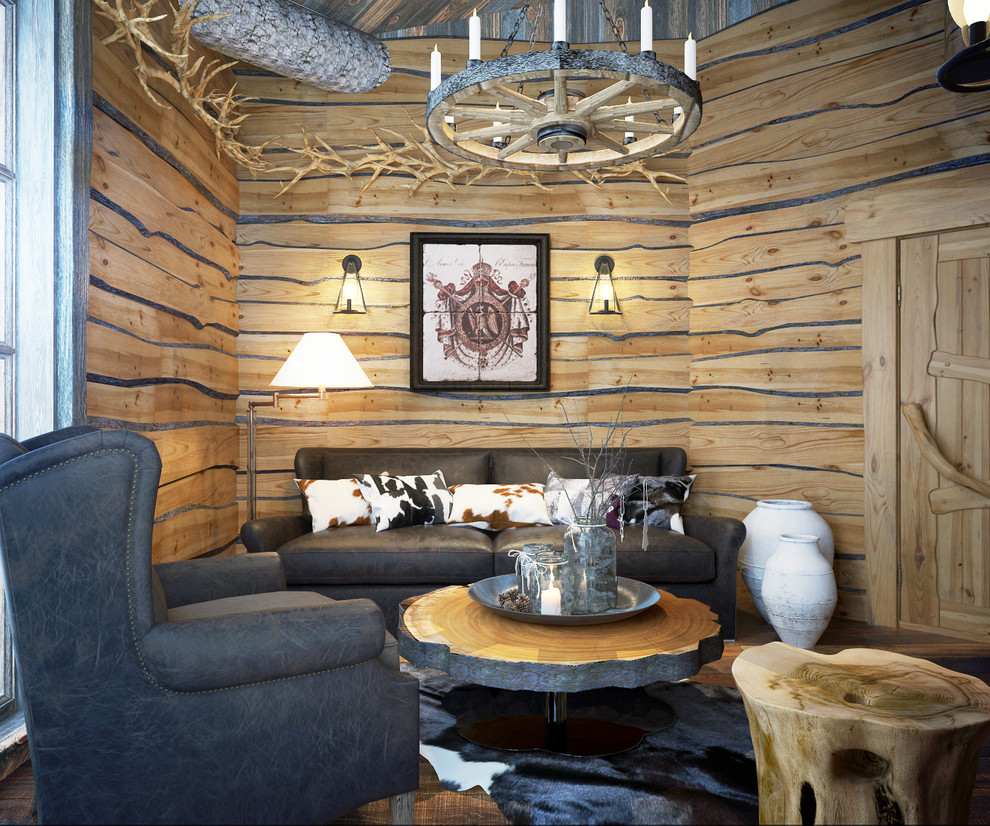 Проект интерьера бани на искусственном острове