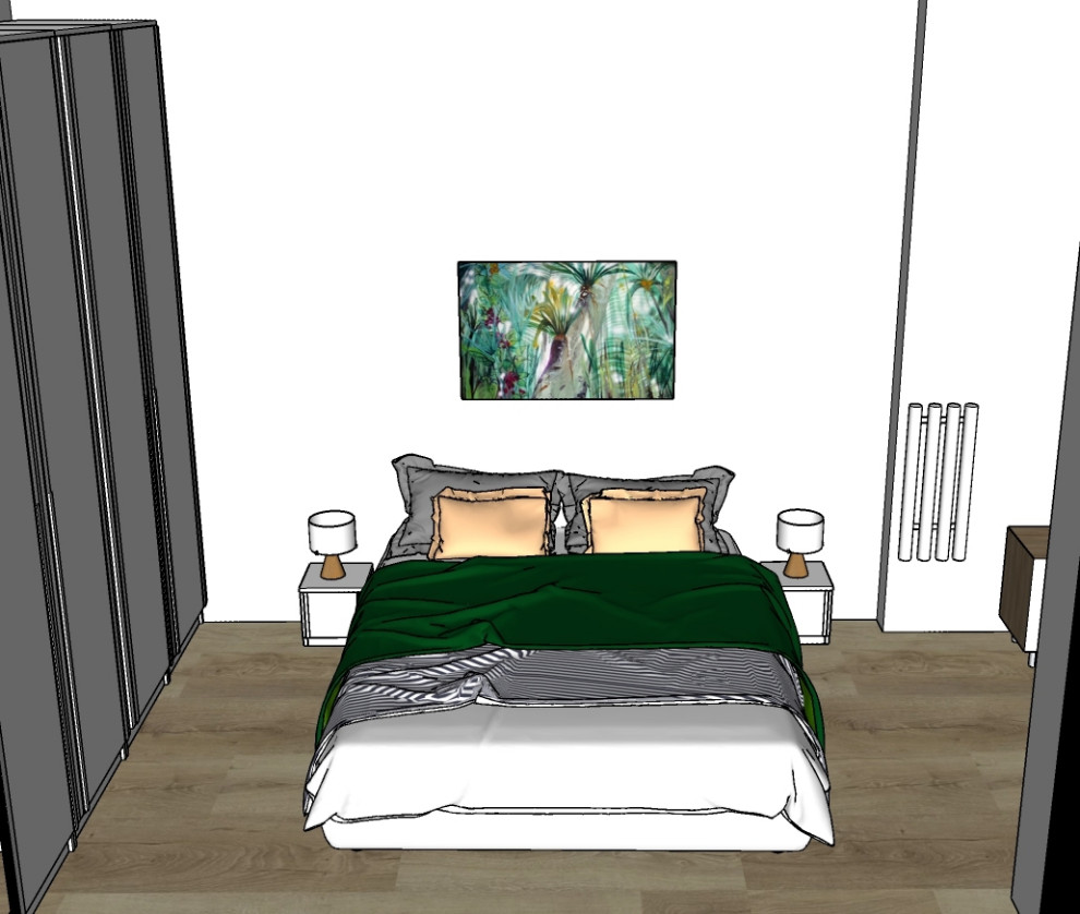 Обложка проекта: Небольшая квартира для семьи из 2-ух человек