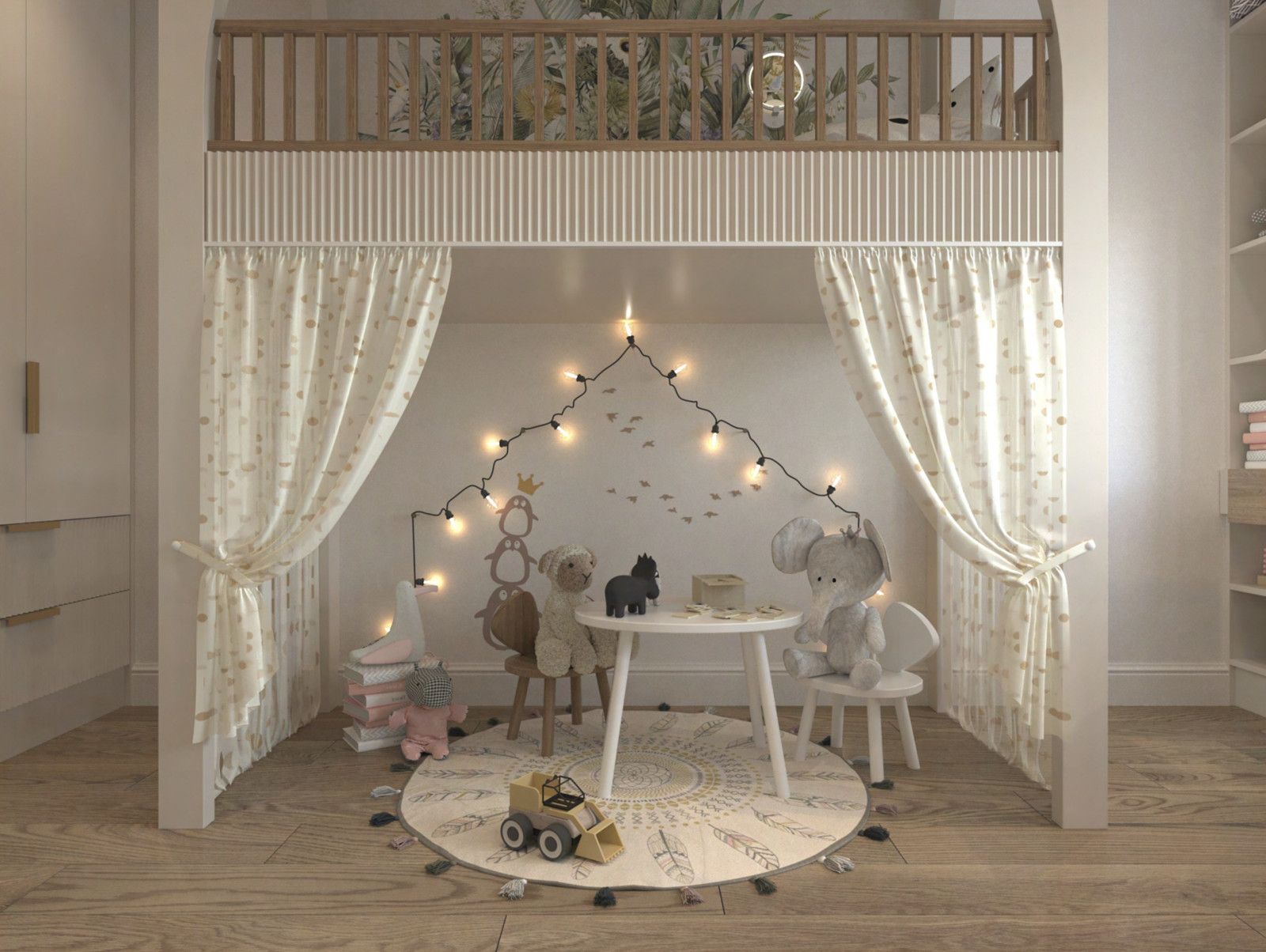 Дизайн проект ЖК Серебряный Фонтан 78м2