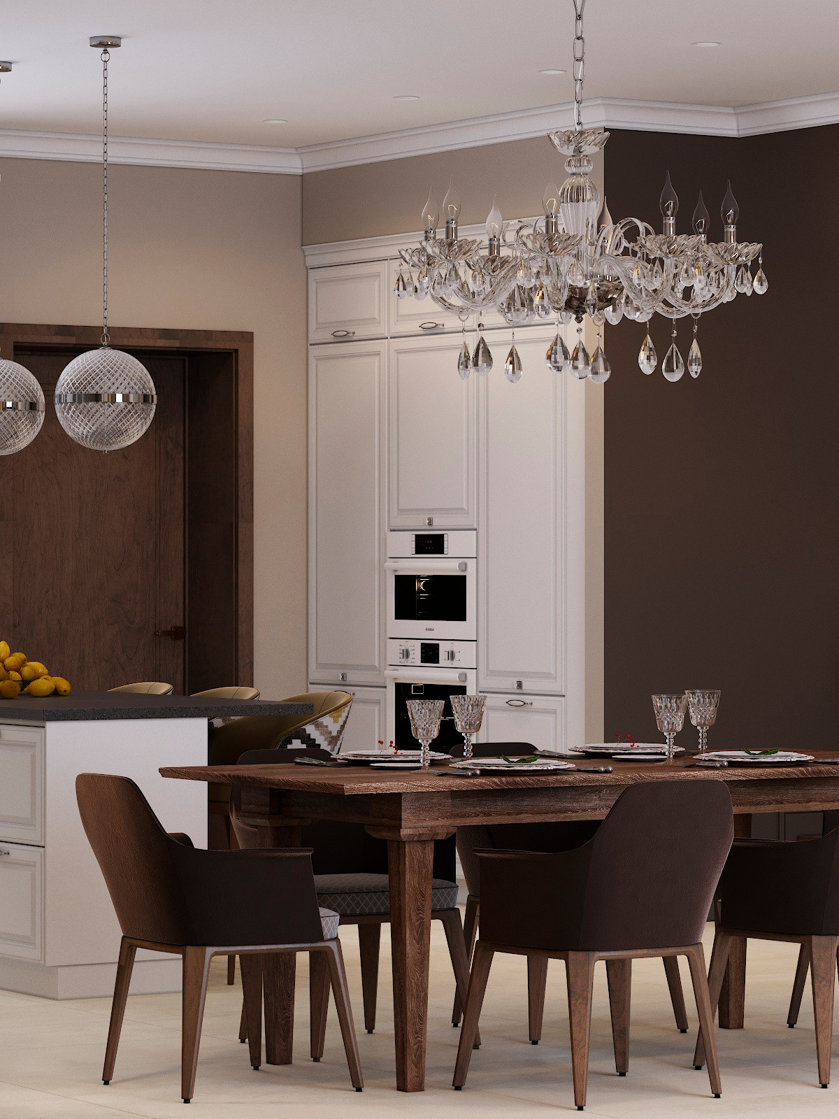 Гостиная в частном доме