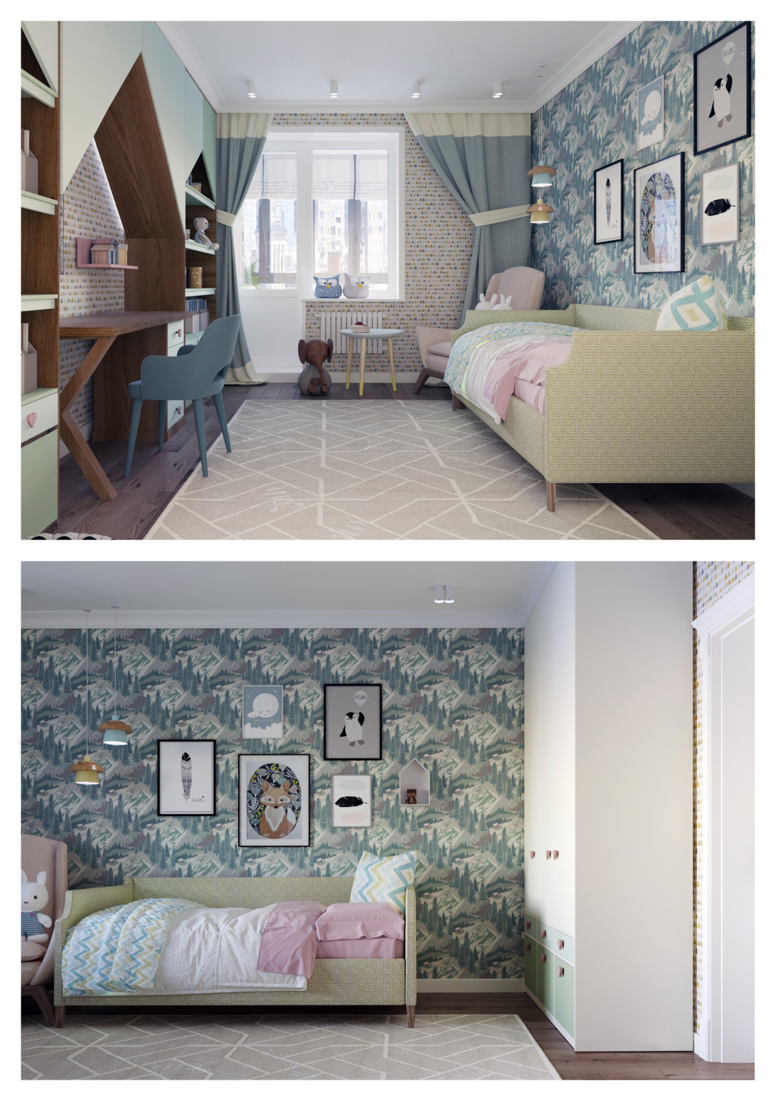 Квартира для мамы с дочкой