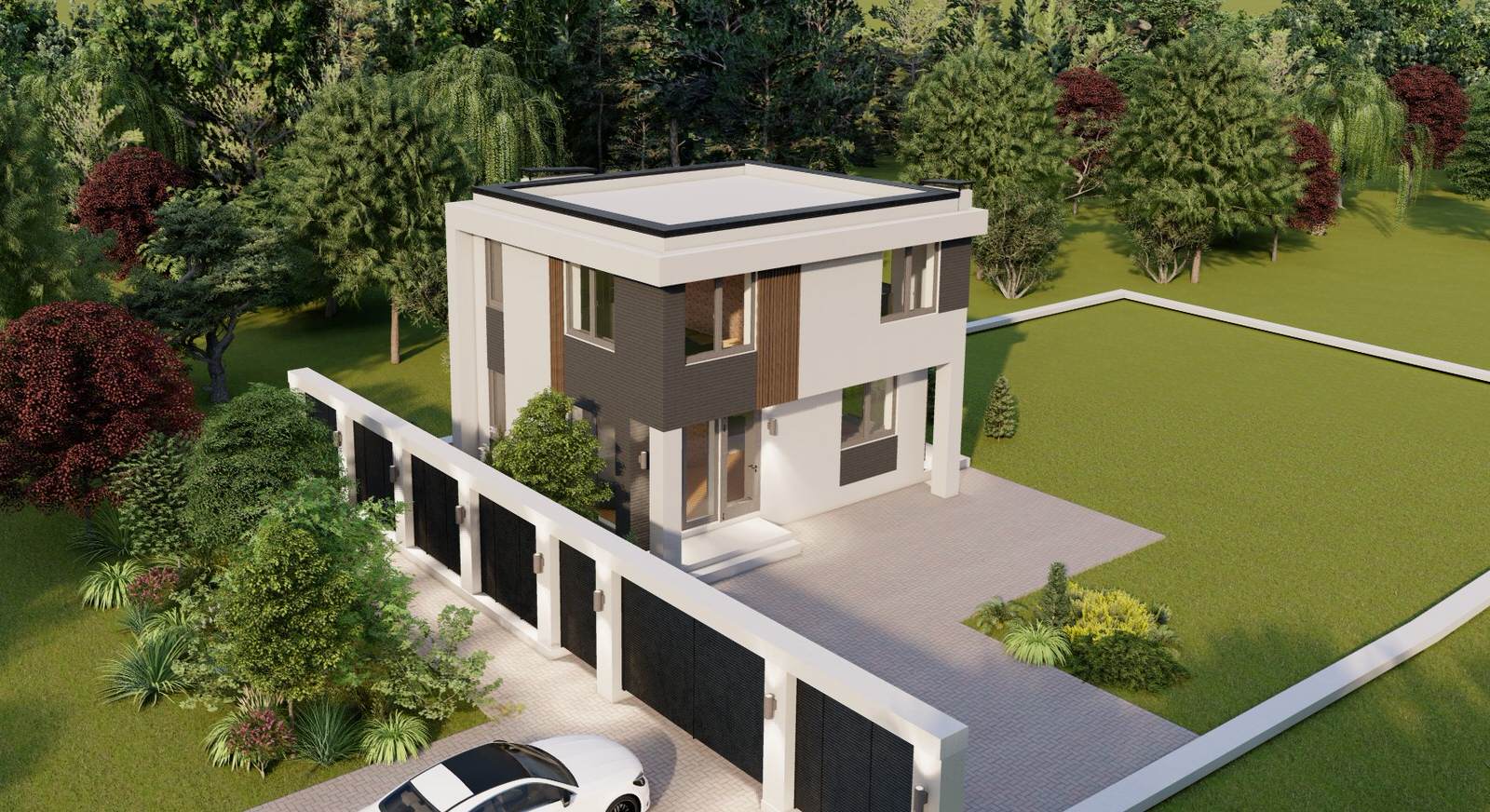 Дом в стиле Hi-Tech