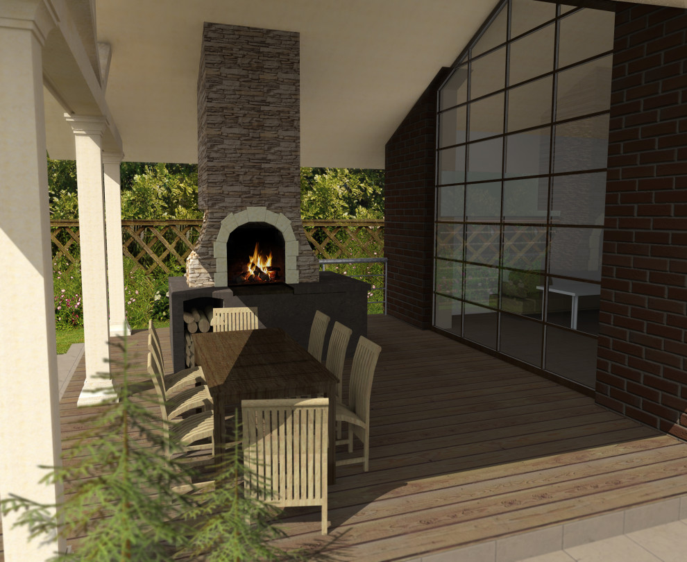 Коттедж 290 м² с баней и гаражом в пос. Филино, Московская обл.