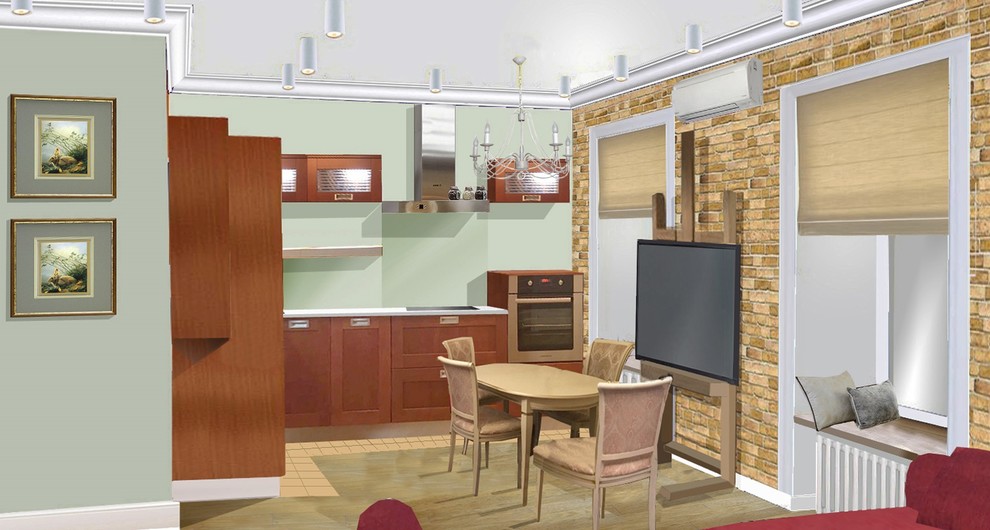 Обложка проекта: Квартира 58 м.кв.