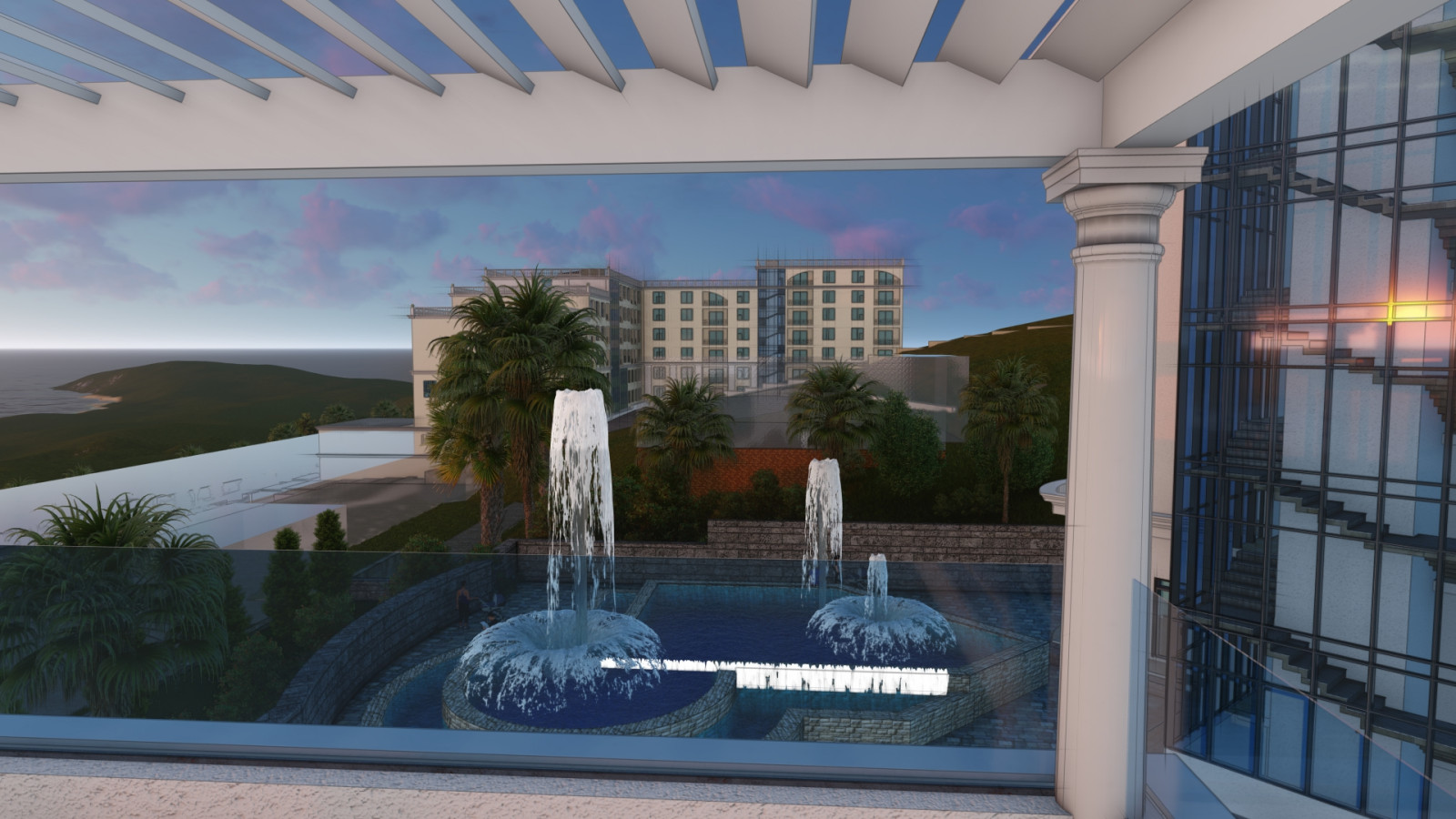 Эскизный проект развития санатория "Кудепста"