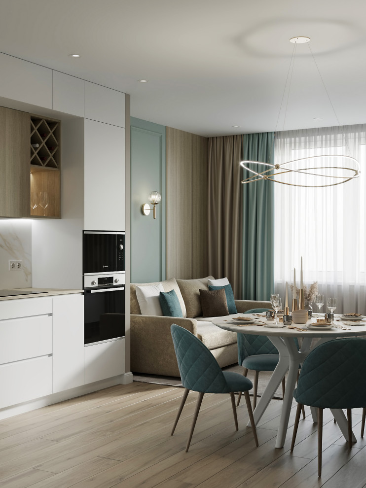 Обложка проекта: Проект квартиры в ЖК Дом на набережной