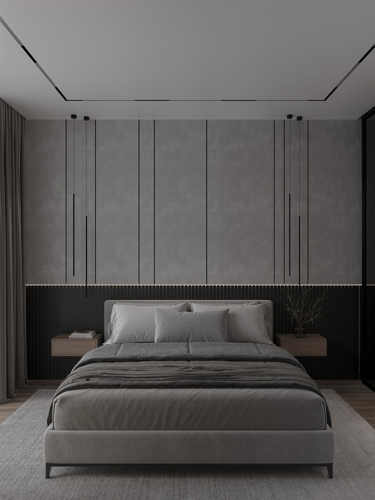 Обложка проекта: Проект спальни в современном стиле