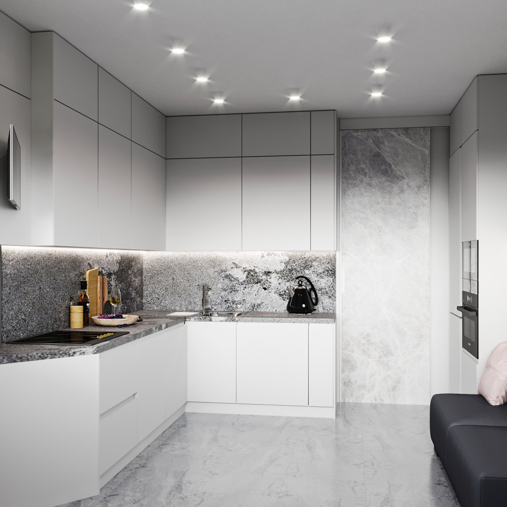 Обложка проекта: Кухня в доме серии П44-Т