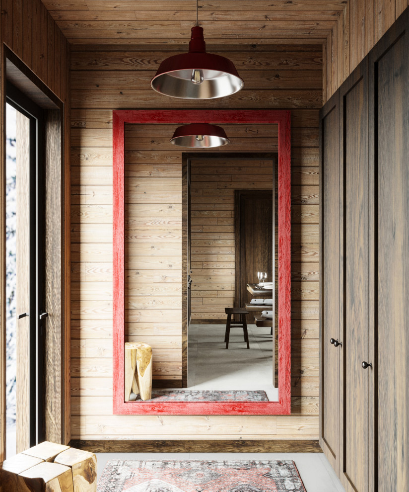 Интерьер бани в парк-отеле