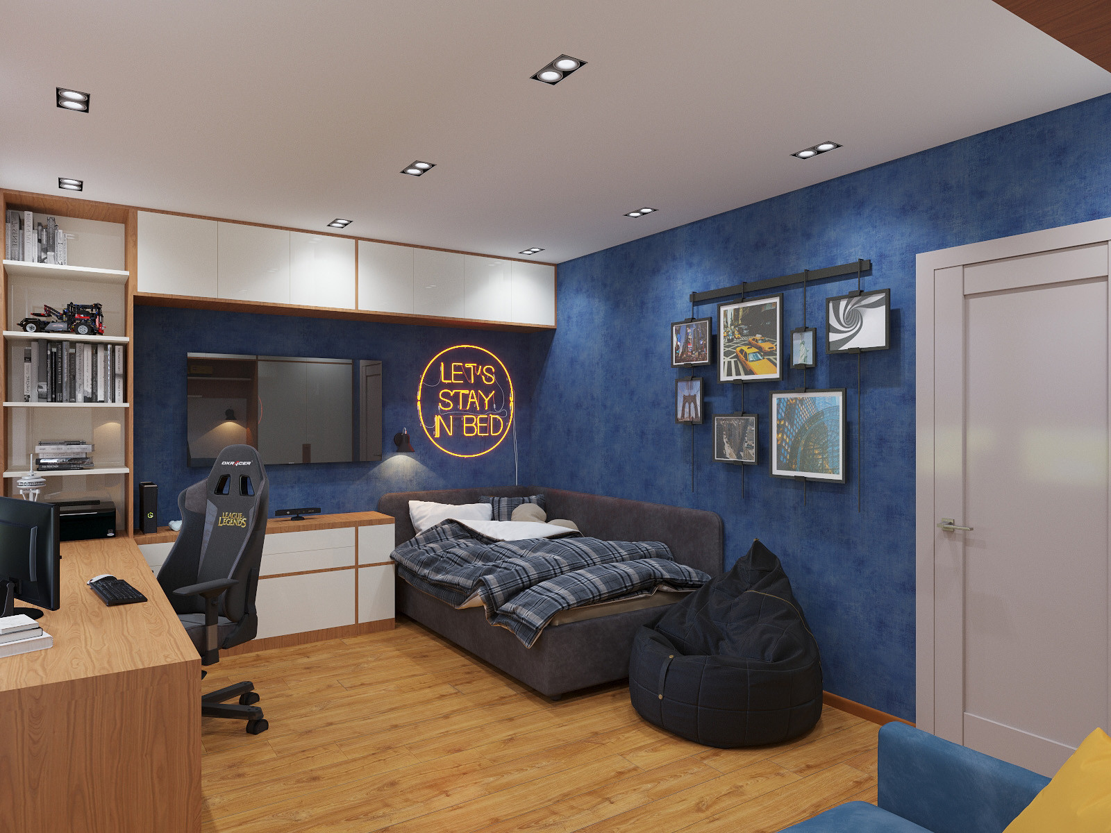 Квартира для "рокера".