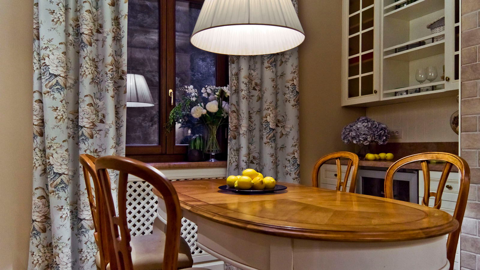 Interior design of vila on Italia Riviera