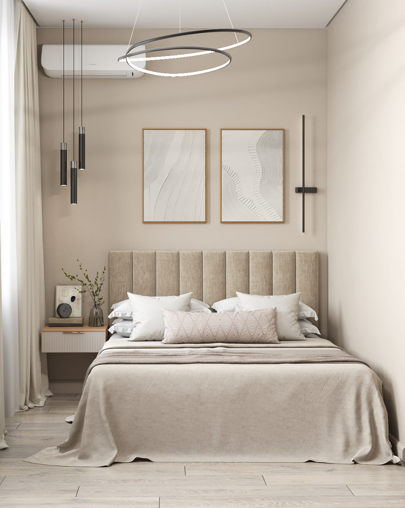 Проект современной квартиры 39 м² в Москве для двоих