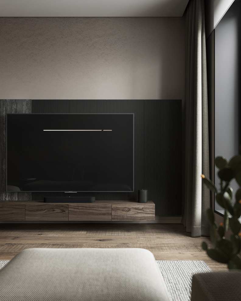 Flat in natural colours | Квартира в природных оттенках