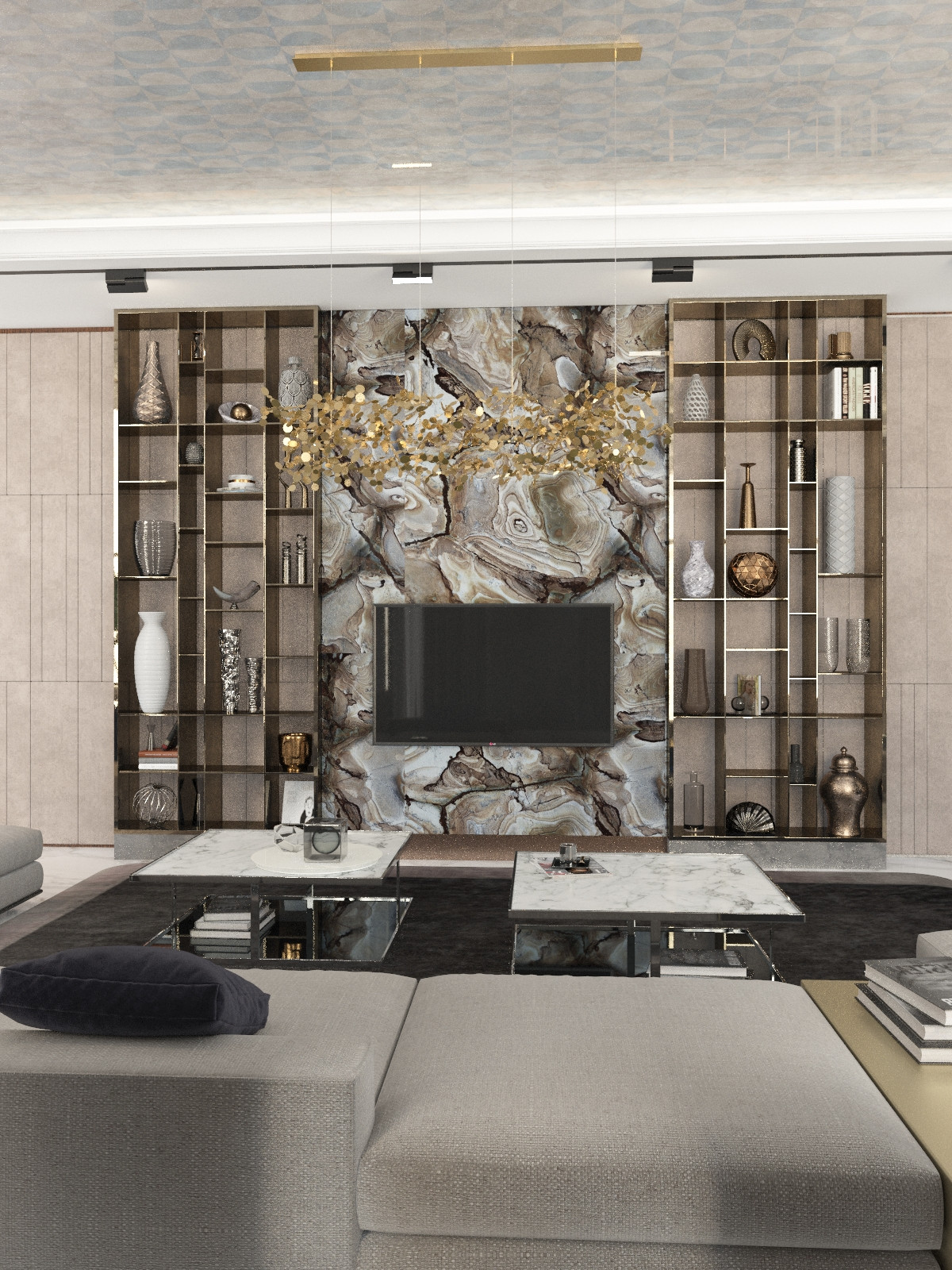 Интерьеры дома в пос.Ренессанс