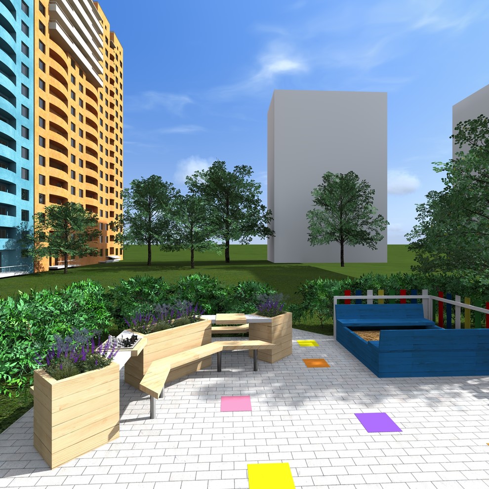 Обложка проекта: Проект игровой площадки детского центра "Бэби клуб"