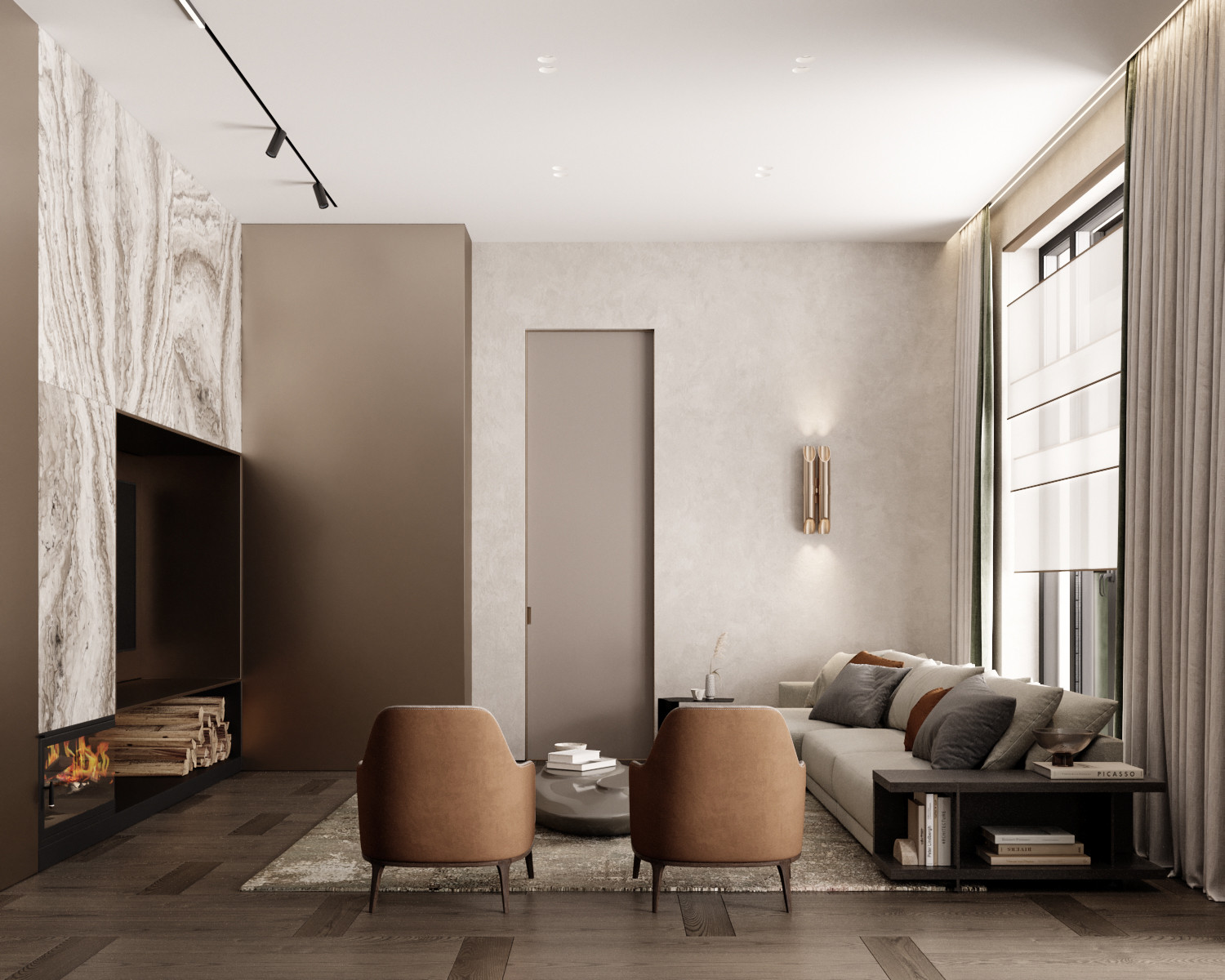 Пентхаус 310м2 в ЖК Оливковый дом