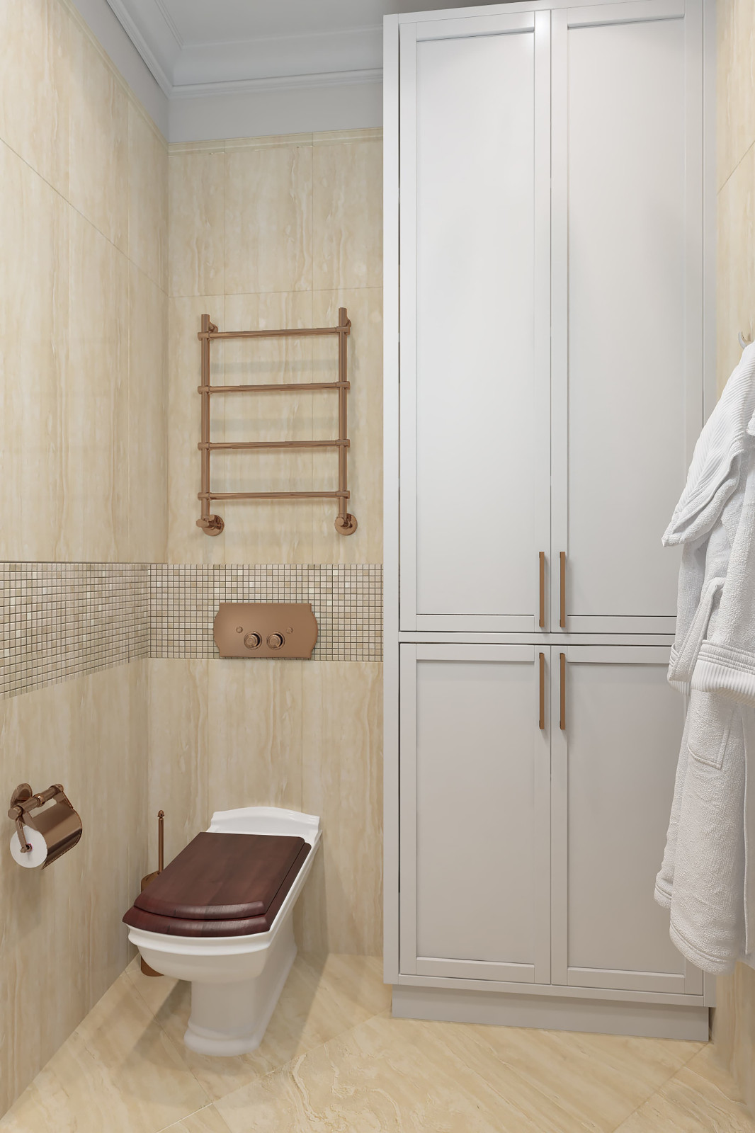 Дизайн и ремонт квартиры в ЖК «Вандер Парк» — Назад в будущее