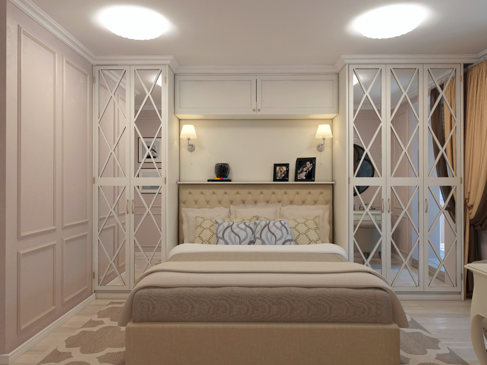 в сиреневых тонах