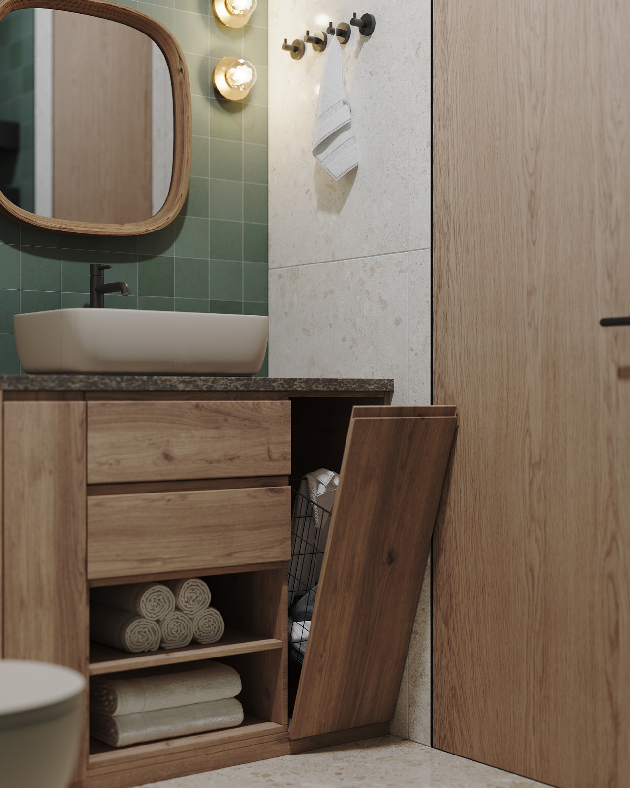 Квартира для семьи с двумя детьми в ЖК Monodom Lake г. Москва.