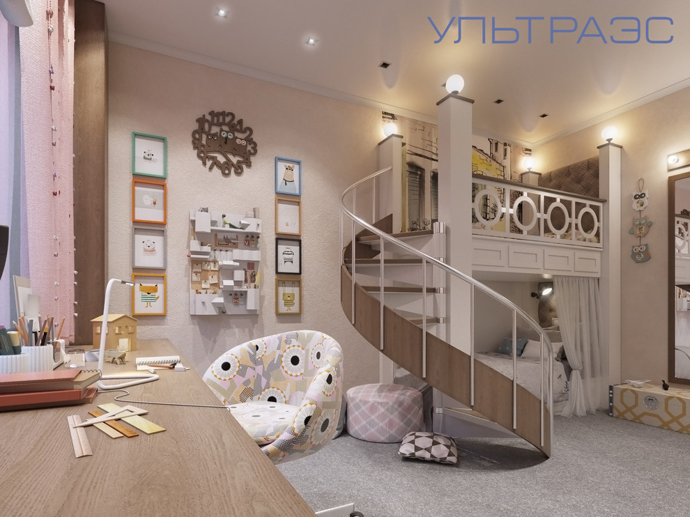 Романтичная комната девочки 9 лет