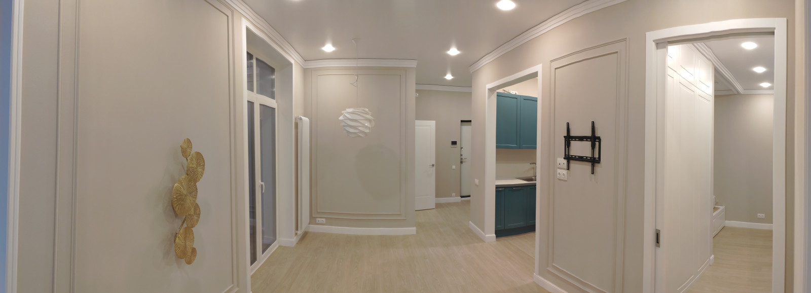 Счастье на Мичуринском - отделка небольшой квартиры в новостройке