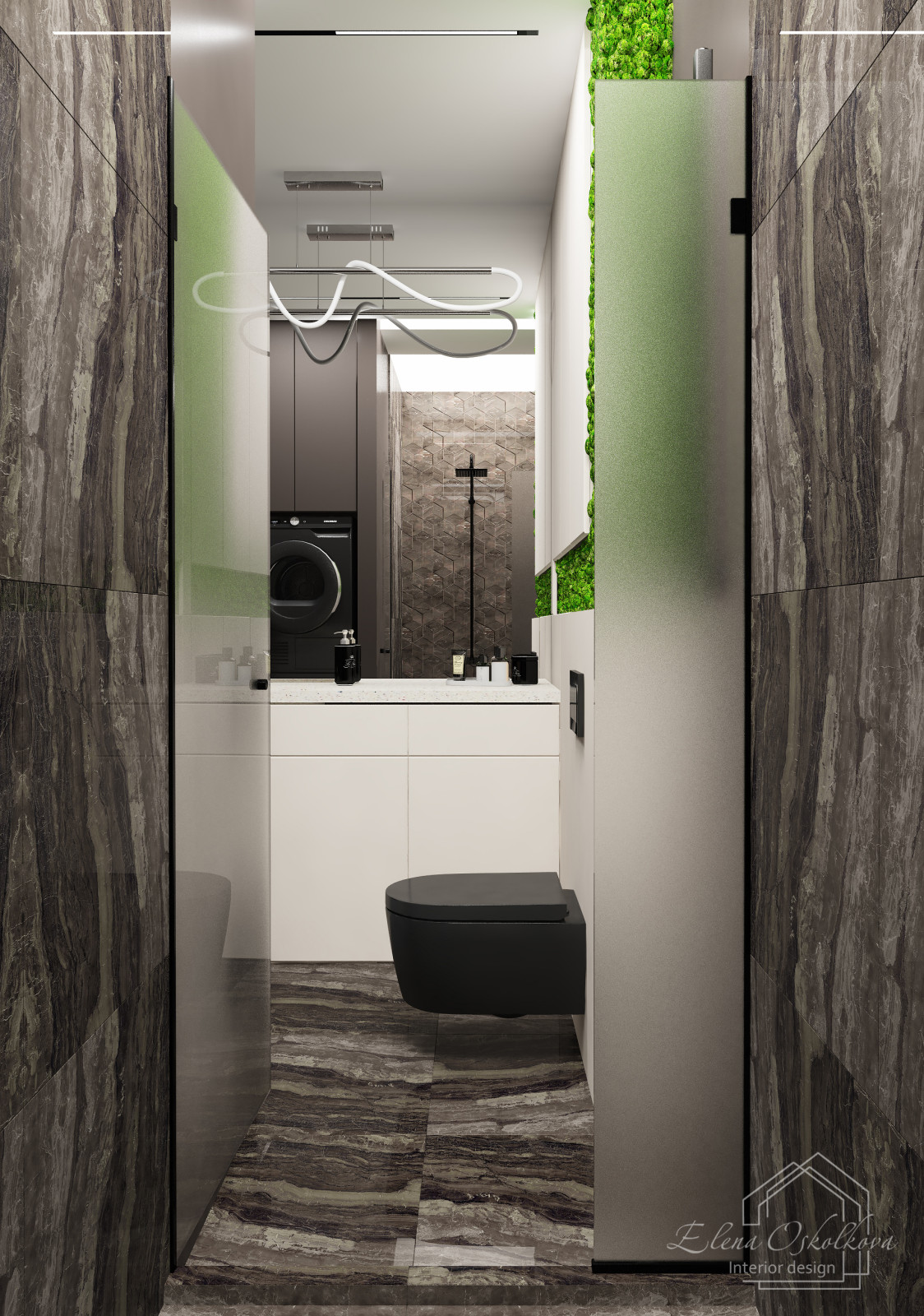 Обложка проекта: Душевая комната ЖК "Крылья"