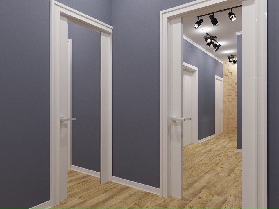 Проект двухкомнатной квартиры в ЖК "Четыре сезона"