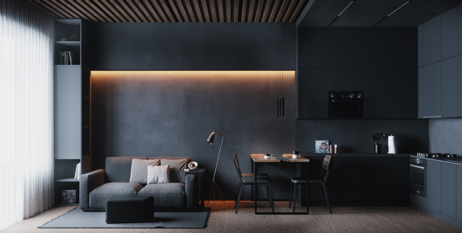 Обложка проекта: Квартира в серых тонах