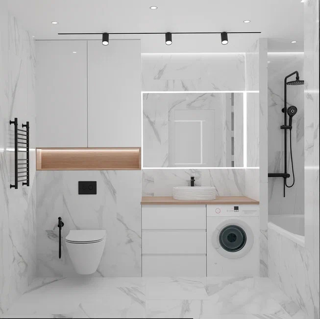 Ремонт квартиры 58 м2 для мужчины