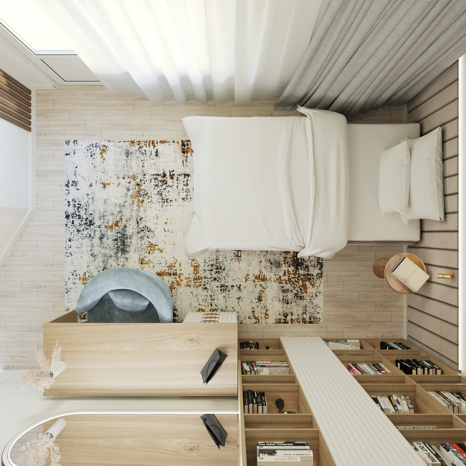 Подростковая комната для девушки