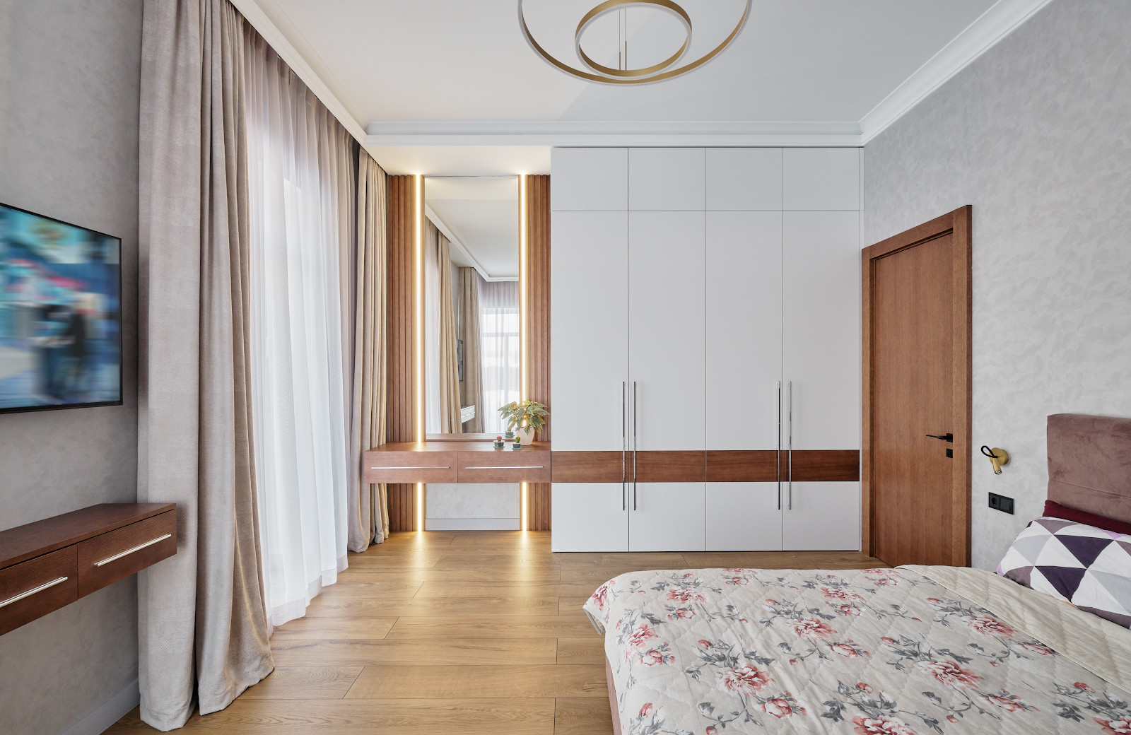 Интерьерная съёмка загородного дом