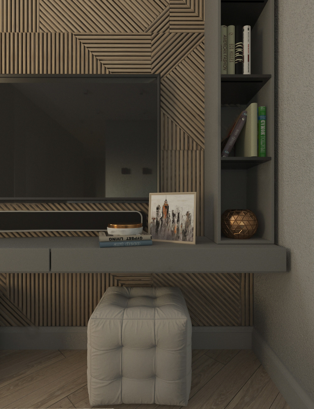 Маленькая кухня-гостиная